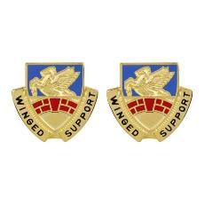 104th Aviation Regiment Unit Crest (Winged Support)